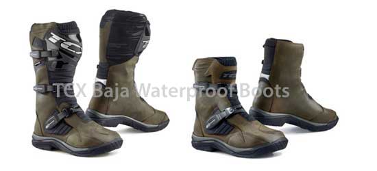 TCX Baja Waterproof and Baja Mid boots